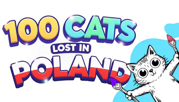 100只猫咪迷失波兰 寻找与涂色（100 Cats Lost In Poland Find & Color） 游戏封面