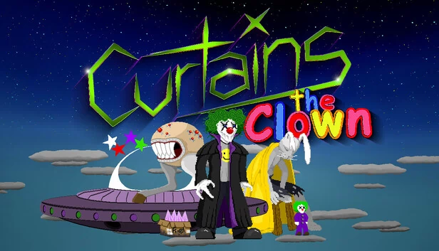 小丑窗帘（Curtains The Clown） 游戏封面