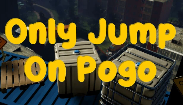 只跳弹簧杆（Only Jump On Pogo） 游戏封面