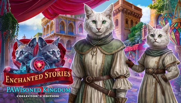 魔法故事：中毒王国 收藏版（Enchanted Stories: PAWisoned Kingdom Collector's Edition） 游戏封面