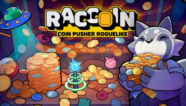 浣熊推币机（RACCOIN: Coin Pusher Roguelike） 游戏封面