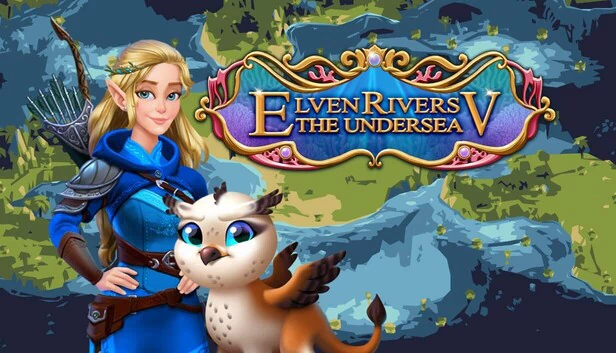 精灵之河5：海底（Elven Rivers 5: UnderSea） 游戏封面