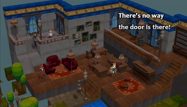 门不可能在那里！（There's no way the door is there!） 游戏封面