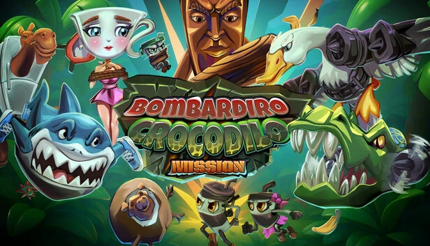 轰炸鳄鱼 任务（Bombardiro Crocodilo MISSION） 游戏封面