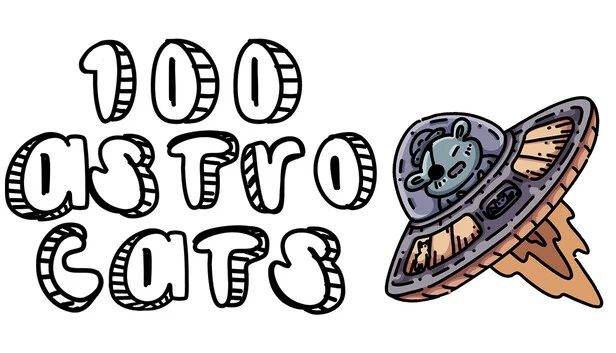 100 只太空猫（100 Astro Cats） 游戏封面