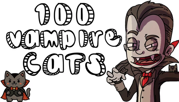 100只吸血鬼猫(100 Vampire Cats) 游戏封面