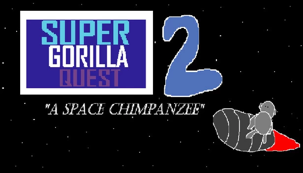 超级大猩猩任务2：太空黑猩猩（Super Gorilla Quest 2: A Space Chimpanzee） 游戏封面