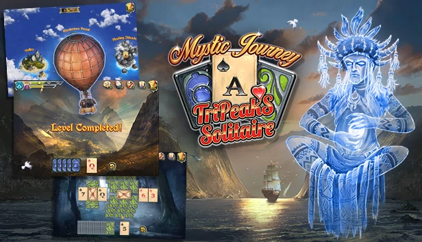 神秘之旅：三峰纸牌（Mystic Journey: Tri Peaks Solitaire） 游戏封面