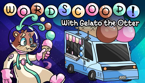 WordScoop 与水獭杰拉托（WordScoop With Gelato the Otter） 游戏封面