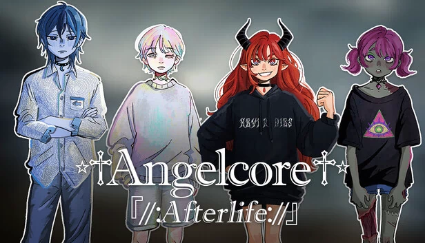 ⭒♱Angelcore♱⭒: 『//:Afterlife://』 游戏封面