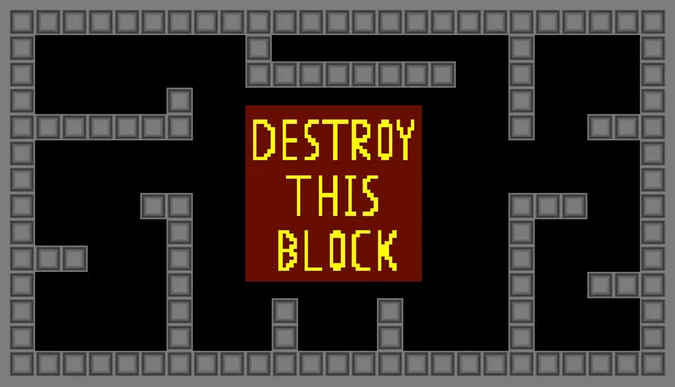 摧毁这个方块（Destroy This Block） 游戏封面