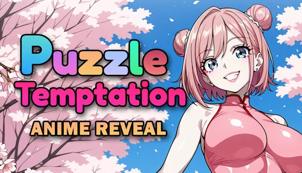 谜题诱惑：动漫揭秘（Puzzle Temptation: Anime Reveal） 游戏封面