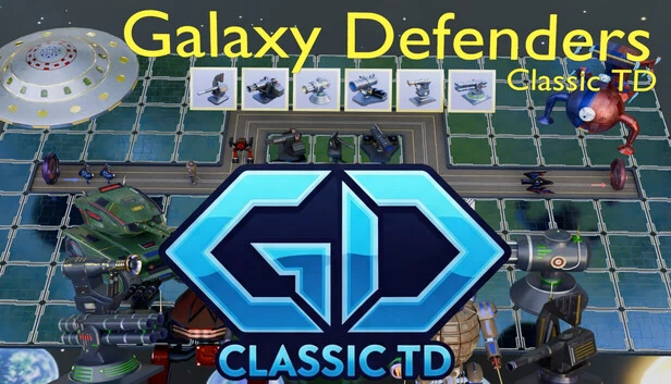 银河防御者（经典塔防）（Galaxy Defenders (Classic TD)） 游戏封面