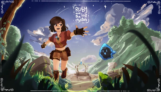 露比与失落的水晶(Ruby and The Lost Crystals) 游戏封面
