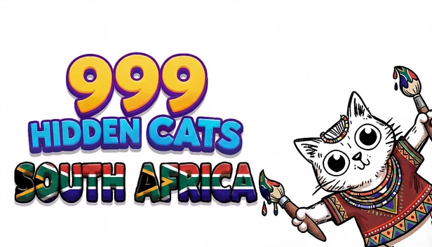 999只隐藏猫咪：南非同行（999 Hidden Cats: South Africa Together） 游戏封面