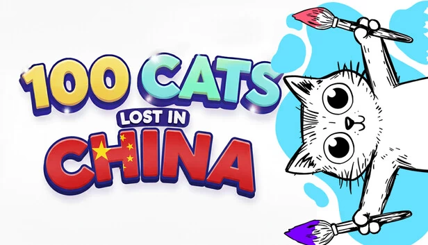 100只猫迷失中国 寻找与涂色（100 Cats Lost in China Find & Color） 游戏封面