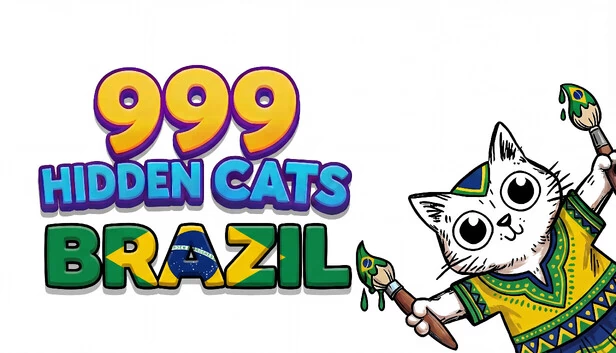 999只隐藏猫咪：巴西同行（999 Hidden Cats: Brazil Together） 游戏封面