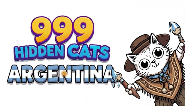 999只隐藏猫：阿根廷同行（999 Hidden Cats: Argentina Together） 游戏封面