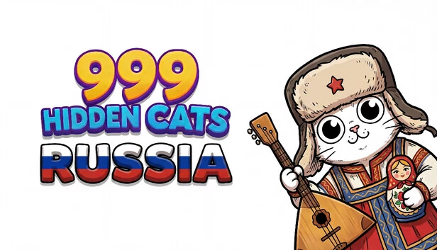 999只隐藏猫咪：俄罗斯在一起（999 Hidden Cats: Russia Together） 游戏封面