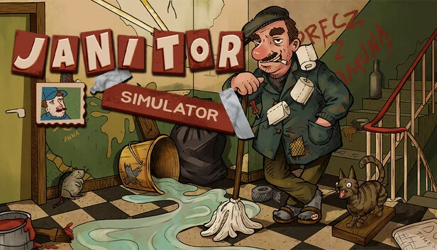 清洁工模拟器（Janitor Simulator） 游戏封面