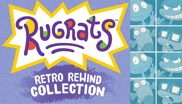 淘气小兵兵:复古回溯合集(Rugrats: Retro Rewind Collection) 游戏封面