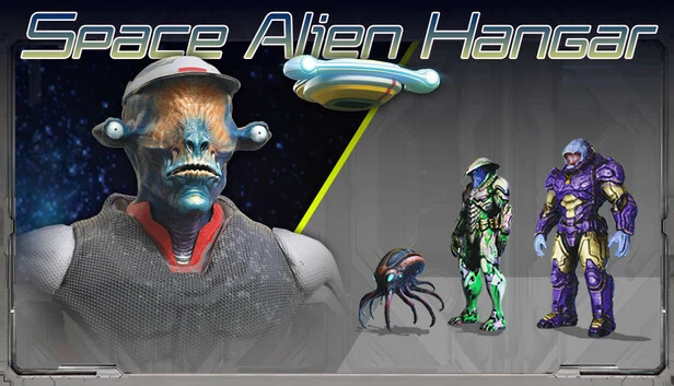 太空外星人机库（Space Alien Hangar） 游戏封面