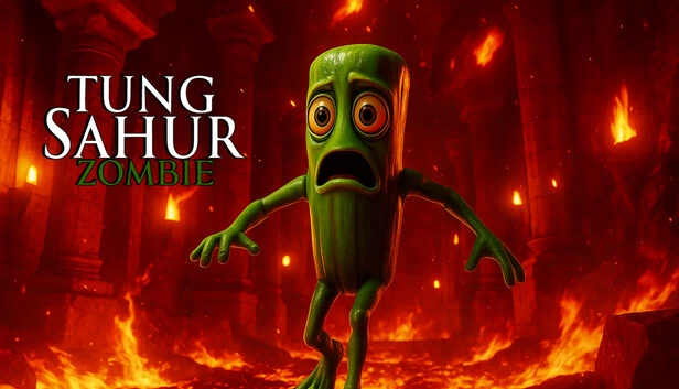 通萨胡尔僵尸(Tung Sahur Zombie) 游戏封面