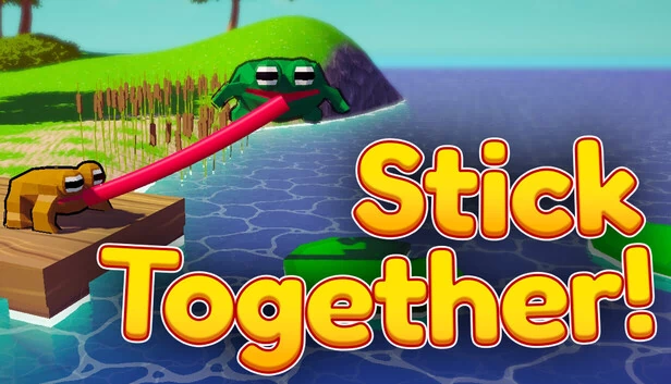 Stick Together! - 合作青蛙跑酷（Stick Together! - Co-op Frog Parkour） 游戏封面