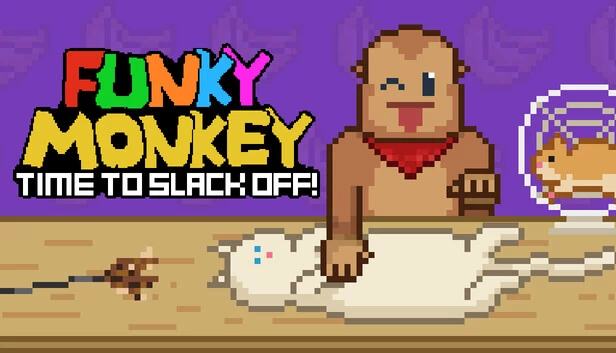 搞怪猴子：偷懒时间！（Funky Monkey: Time to Slack Off!） 游戏封面