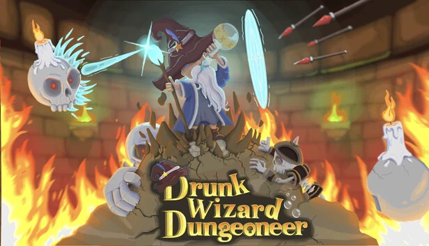 DWD：醉法师地牢探险者（DWD: Drunk Wizard Dungeoneer） 游戏封面