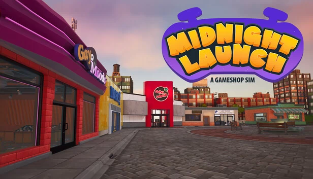 午夜开张：游戏商店模拟（Midnight Launch: A Gameshop Sim） 游戏封面