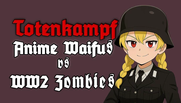 死亡战斗：动漫美少女 vs 二战僵尸（Totenkampf : Anime Waifus vs WW2 Zombies） 游戏封面