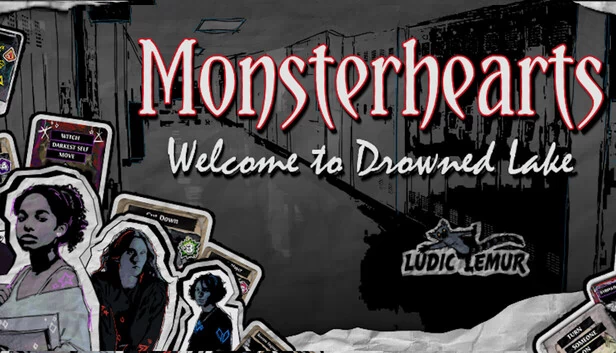 怪物之心：欢迎来到沉没之湖（Monsterhearts: Welcome to Drowned Lake） 游戏封面