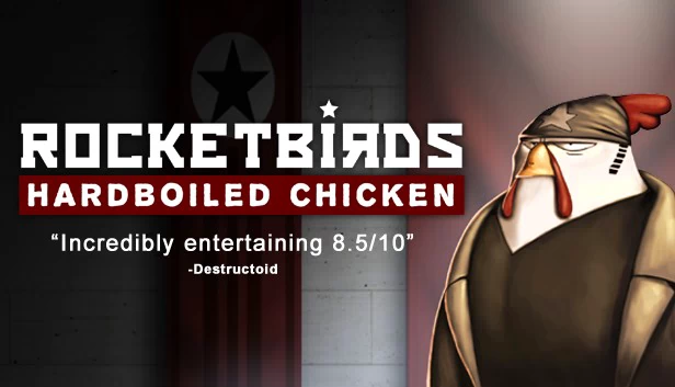 火箭鸟:铁汉雄鸡(Rocketbirds: Hardboiled Chicken) 游戏封面