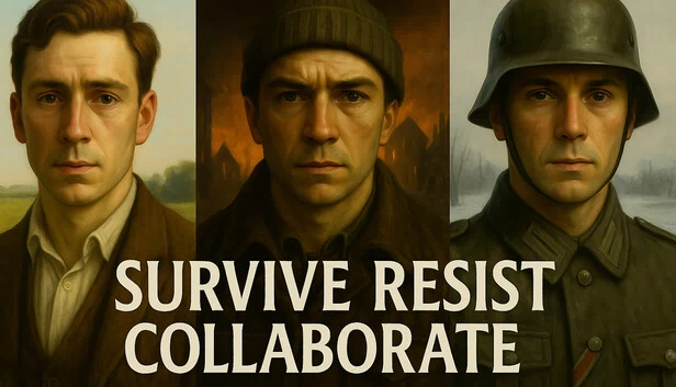 生存、抵抗、协作——一款二战选择驱动叙事游戏（Survive, Resist, Collaborate - a World War 2 Choice-Based Story） 游戏封面
