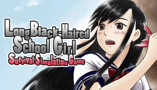 长发女学生生存模拟游戏（Long Black-Haired Schoolgirl Survival Simulation Game） 游戏封面
