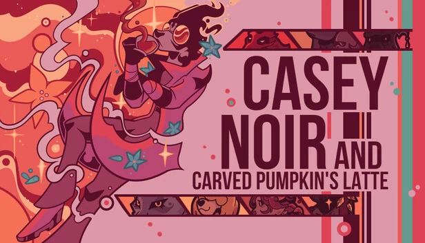 凯西·诺瓦与雕刻南瓜的拿铁（Casey Noir and Carved Pumpkin's Latte） 游戏封面