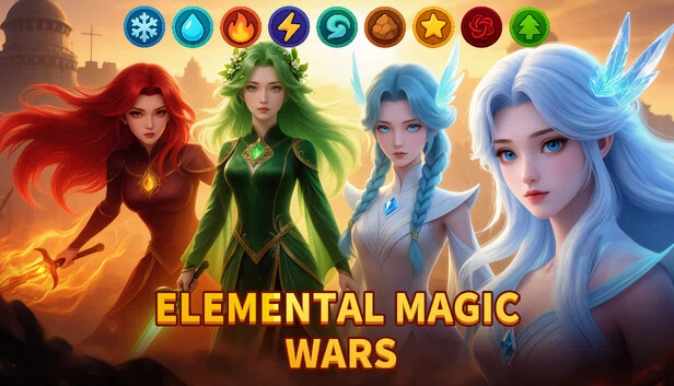 元素魔法战争（Elemental Magic Wars） 游戏封面