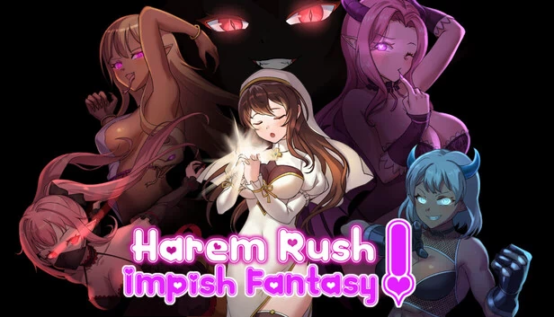 后宫冲刺！小恶魔幻想（Harem Rush! Impish Fantasy） 游戏封面