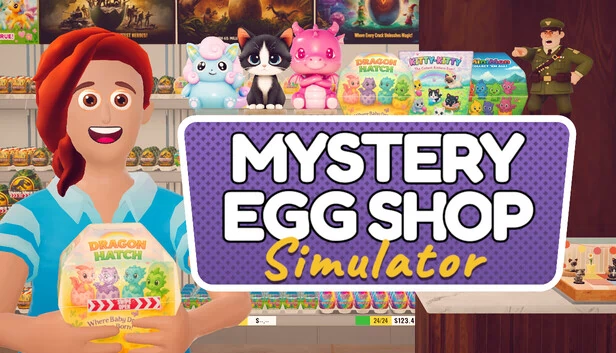 神秘蛋商店模拟器（Mystery Egg Shop Simulator） 游戏封面