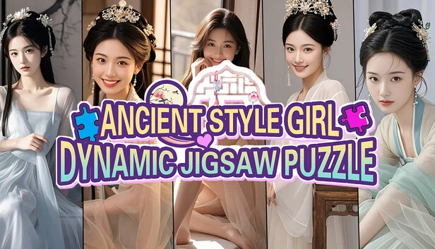 古风少女动态拼图（Ancient Style Girl Dynamic Jigsaw Puzzle） 游戏封面