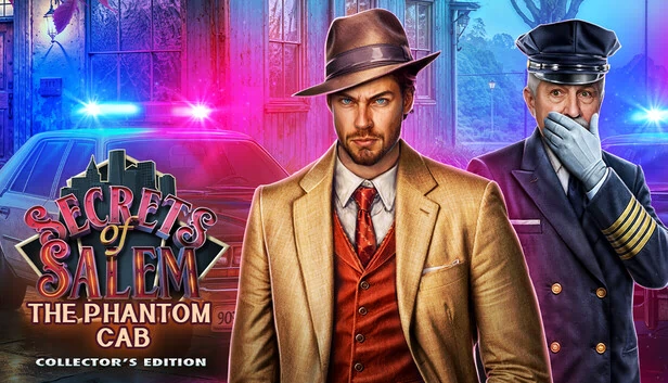 塞勒姆的秘密：幽灵马车 收藏版（Secrets of Salem: The Phantom Cab Collector's Edition） 游戏封面