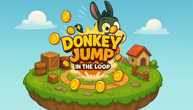 驴子跳跃：循环之中（Donkey Jump: In the Loop） 游戏封面