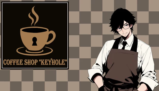咖啡店“锁孔（Coffee shop "Keyhole"） 游戏封面