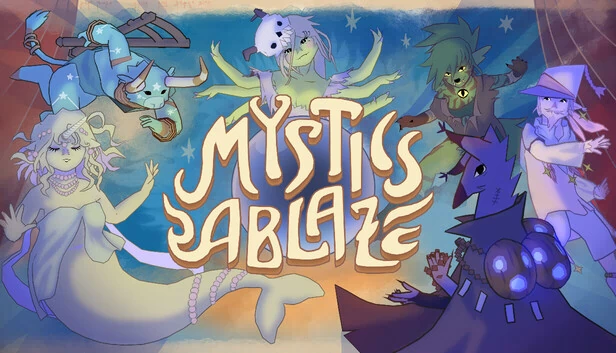 神秘烈焰（Mystics Ablaze） 游戏封面