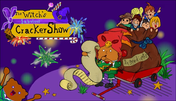 女巫的奇幻爆竹秀（The Witch's fabulous Cracker Show） 游戏封面