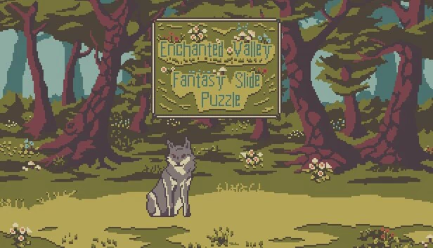 魔法谷：奇幻滑动拼图（Enchanted Valley: Fantasy Slide Puzzle） 游戏封面
