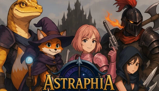 阿斯特拉菲亚（Astraphia） 游戏封面