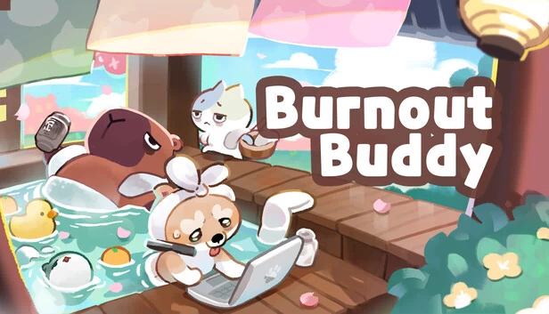 Burnout Buddy：温馨桌面宠物（Burnout Buddy: A Cozy Desktop Pet） 游戏封面