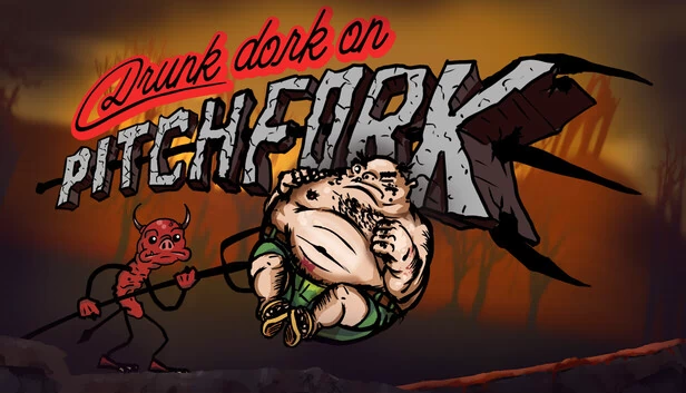 醉醺醺的蠢货在干草叉上(Drunk Dork On Pitchfork) 游戏封面